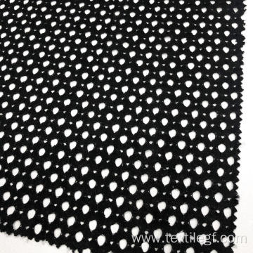 Black Lace Knitting Fabric